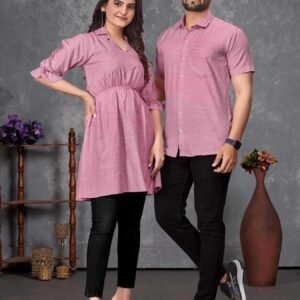 BUNTY BUBLY Cotton Couple Matching Ethnic Outfits