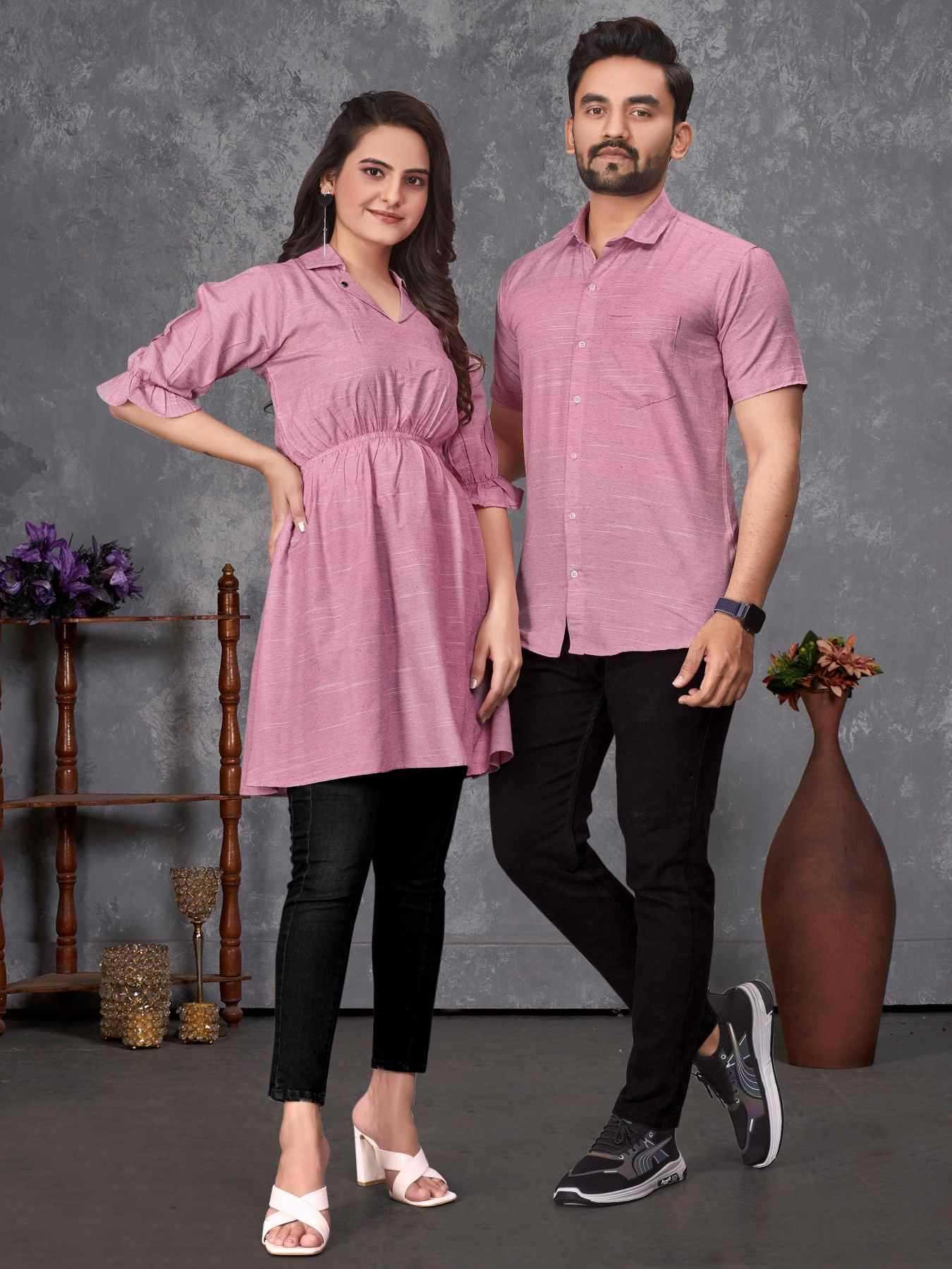 BUNTY BUBLY Cotton Couple Matching Ethnic Outfits